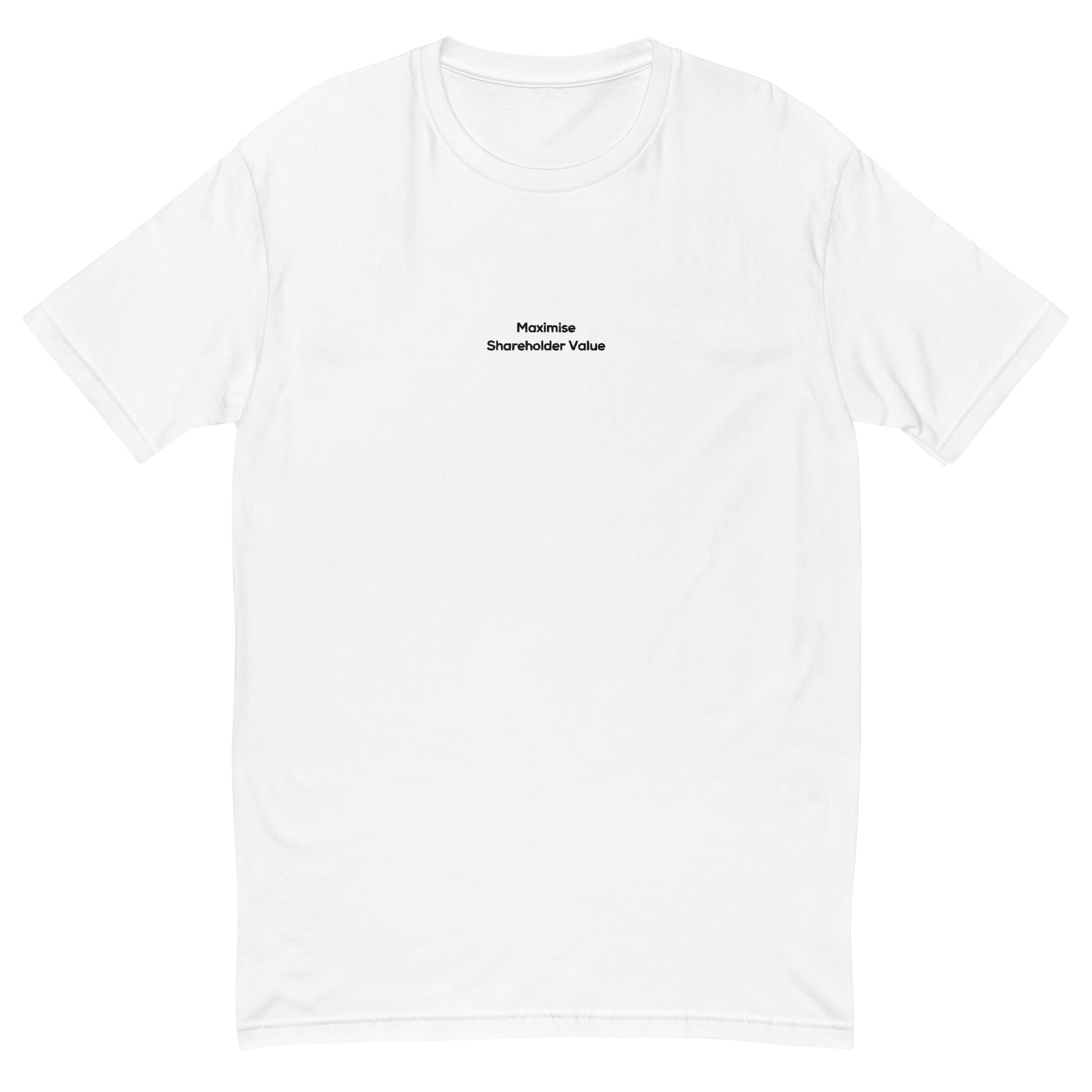 Shareholder Value T-shirt - insiderclo