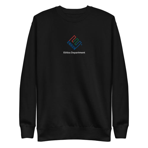 Enron Ethics Sweatshirt - insiderclo