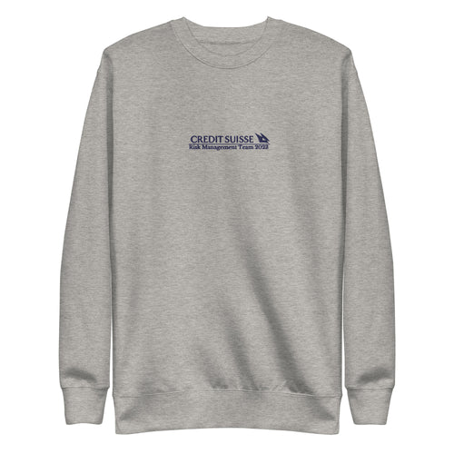 Credit Suisse Risk Sweatshirt - insiderclo