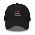 I <3 Insider Trading Cap - insiderclo