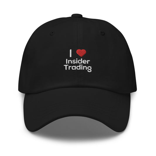 I <3 Insider Trading Cap