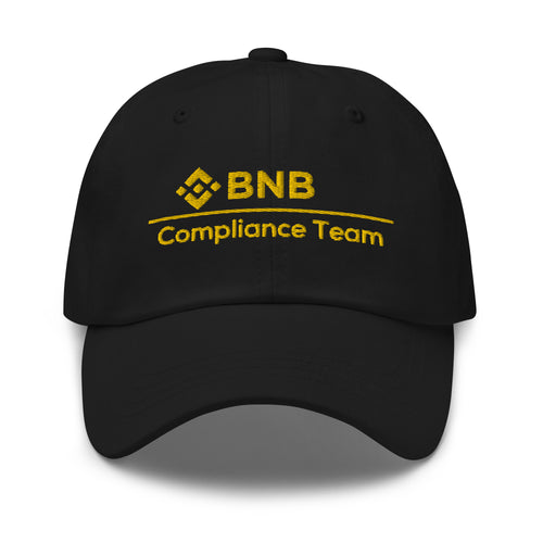 BNB Compliance Team Cap - insiderclo