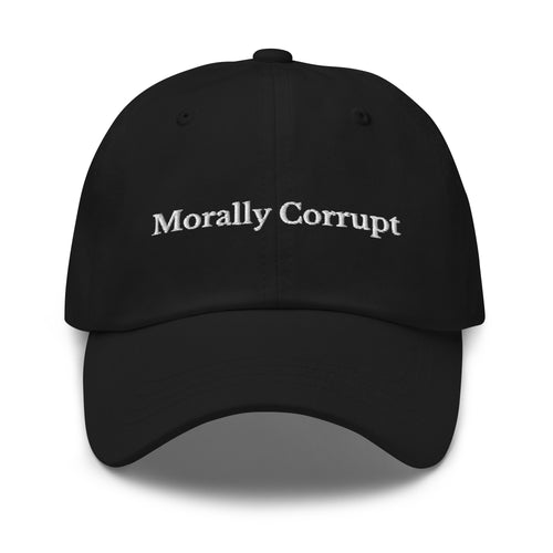 Morally Corrupt Cap - insiderclo