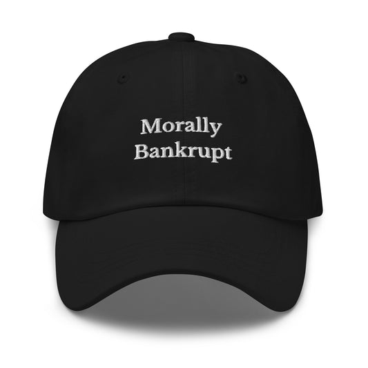 Morally Bankrupt Cap