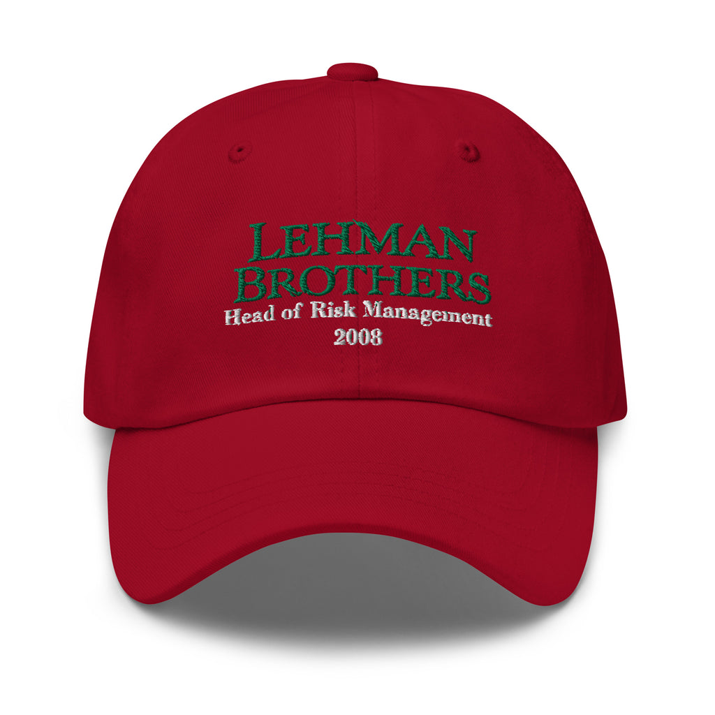 Lehman Brothers Cap - insiderclo