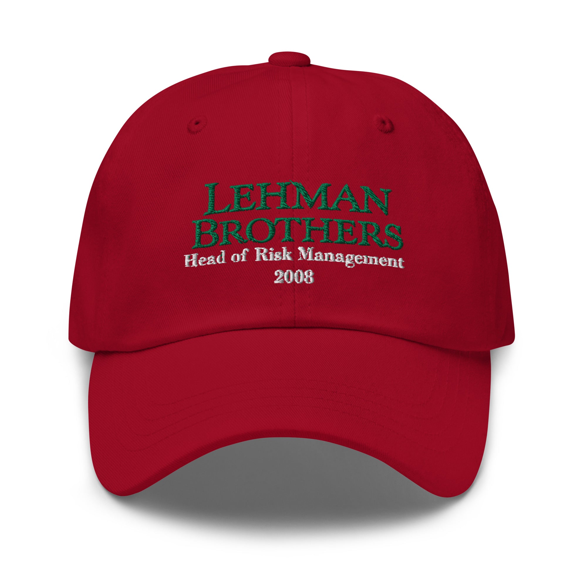 Lehman Brothers Cap - insiderclo