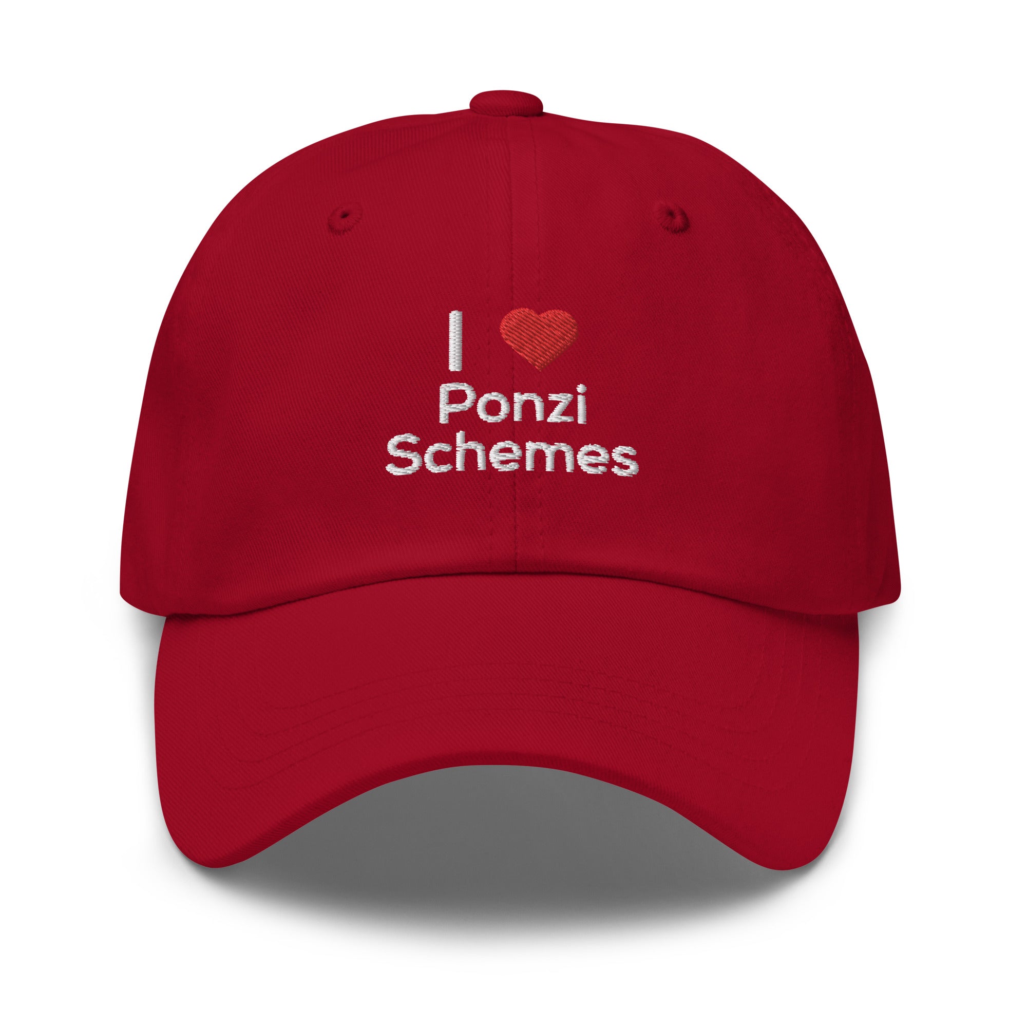 I <3 Ponzis Cap - insiderclo
