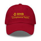BNB Compliance Team Cap - insiderclo