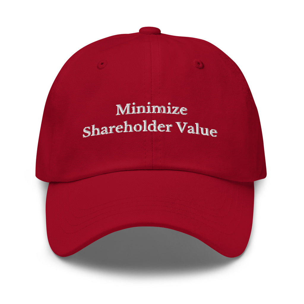 Minimize Shareholder Value Cap - insiderclo