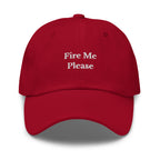 Fire Me Please Cap - insiderclo