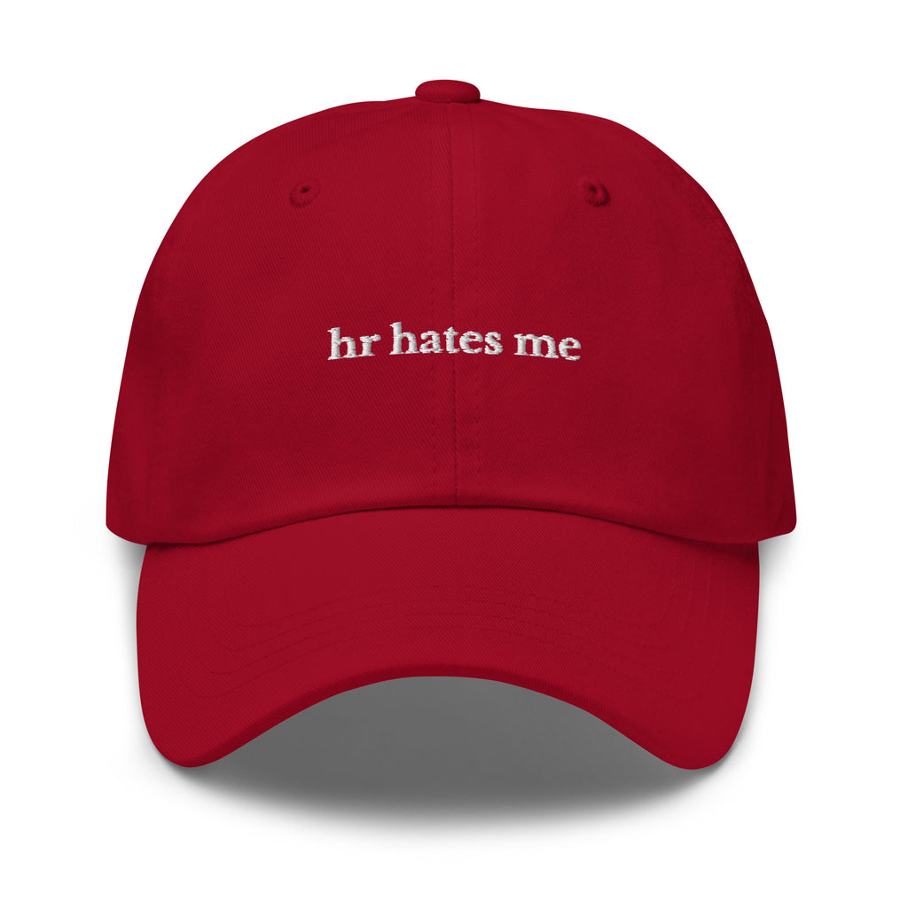 hr hates me cap - insiderclo