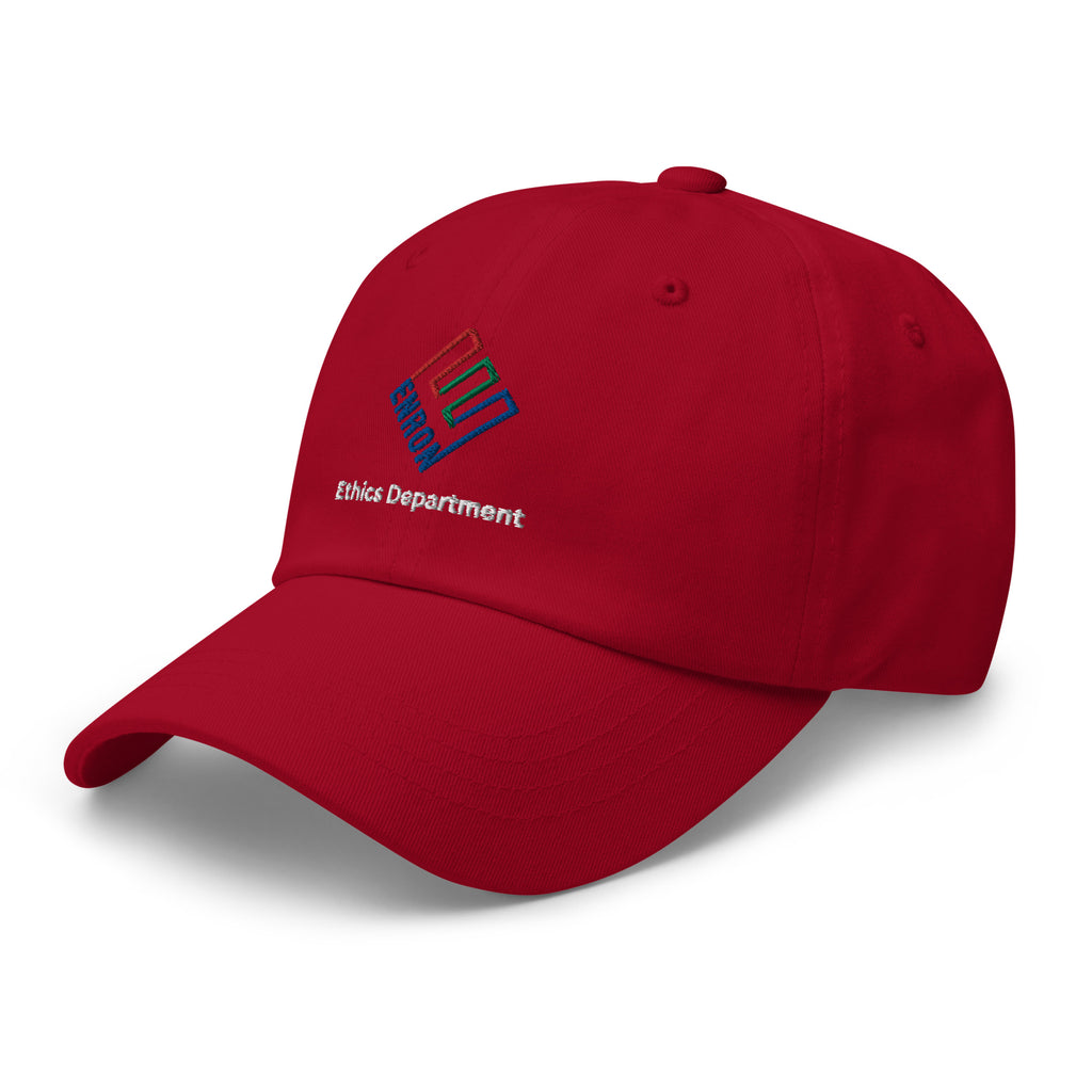 Enron Risk Management Hat Gorra de ética de Enron – insiderclo