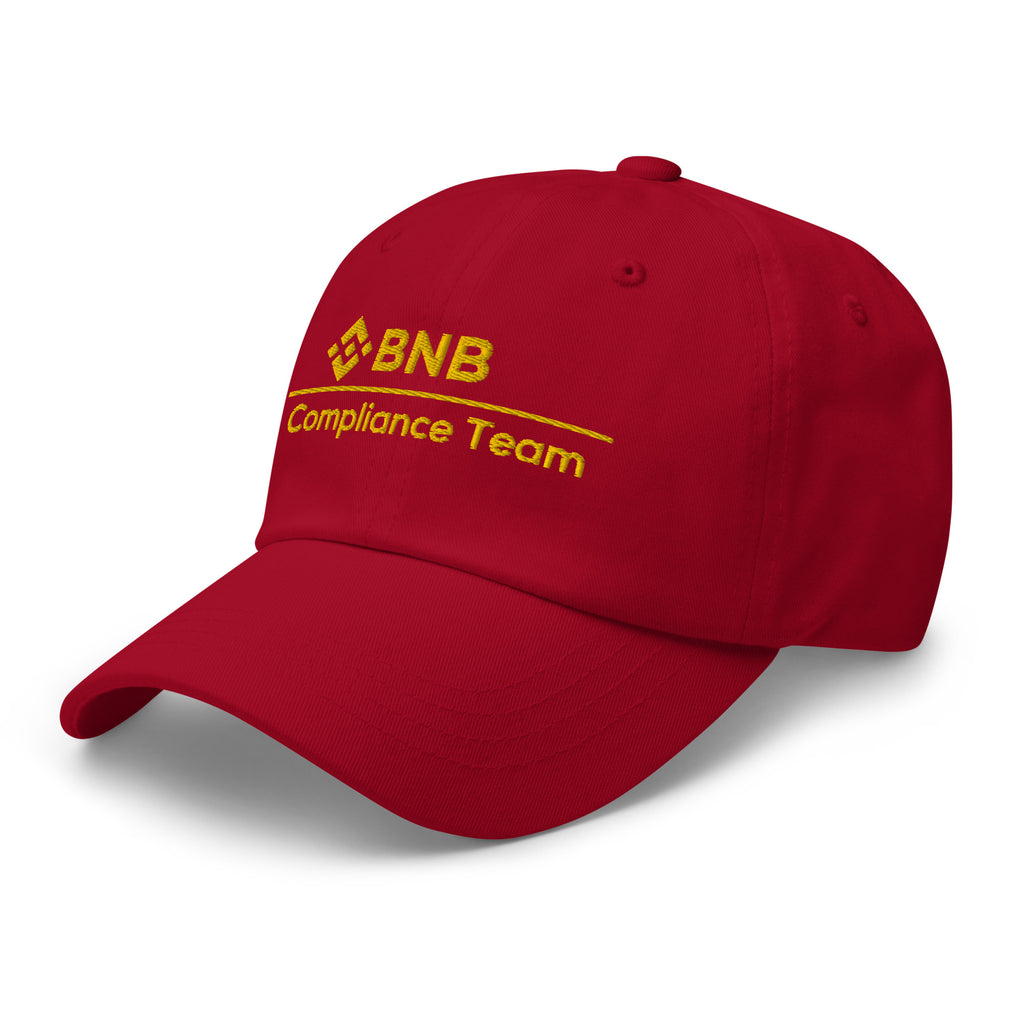 BNB Compliance Team Cap - insiderclo