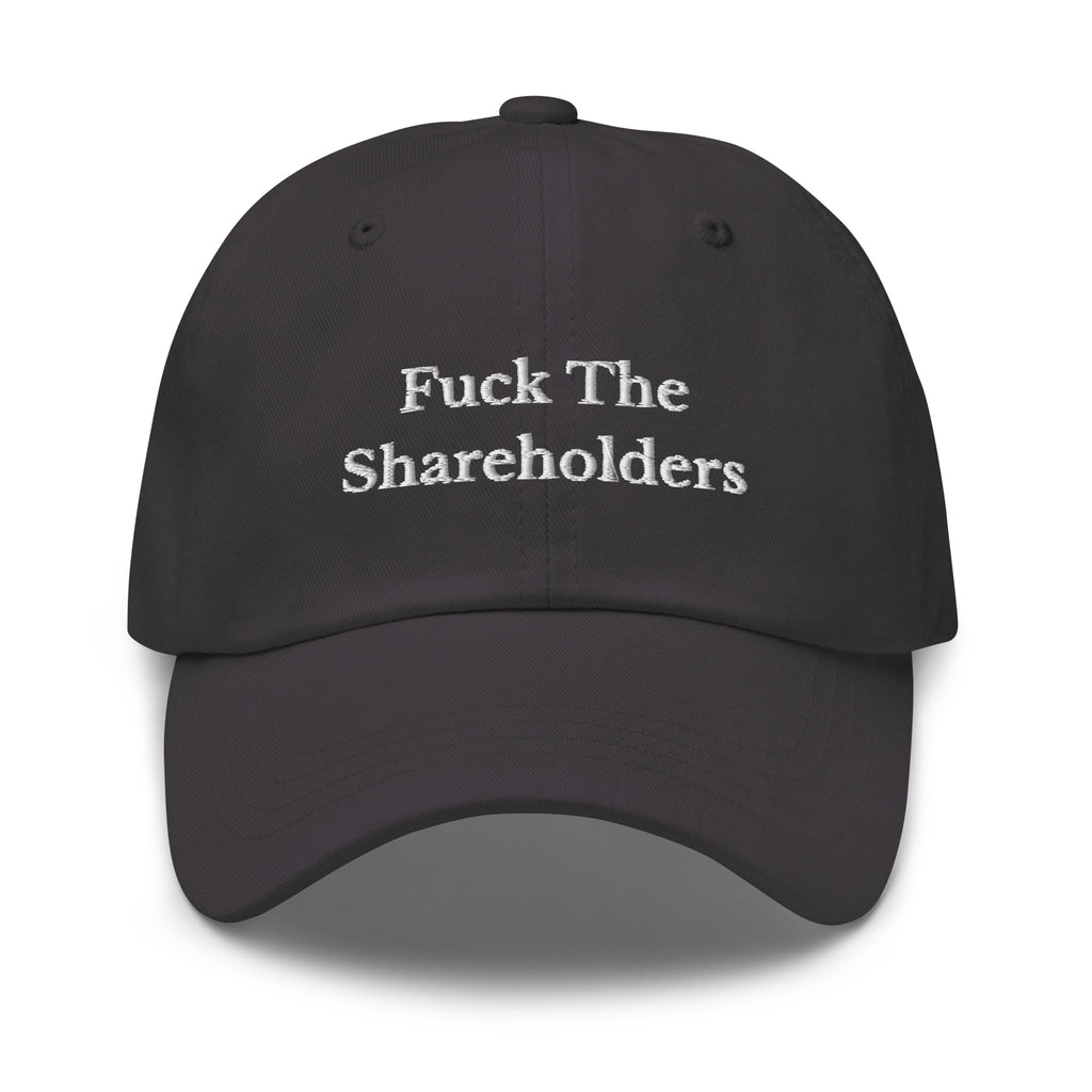 Fuck The Shareholders Cap - insiderclo
