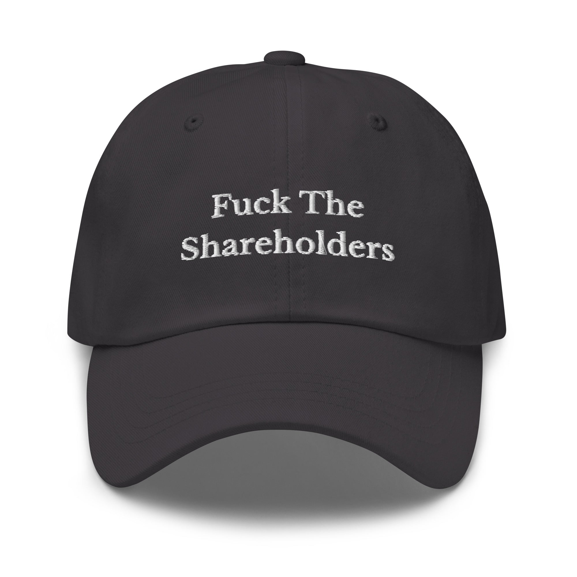 Fuck The Shareholders Cap - insiderclo