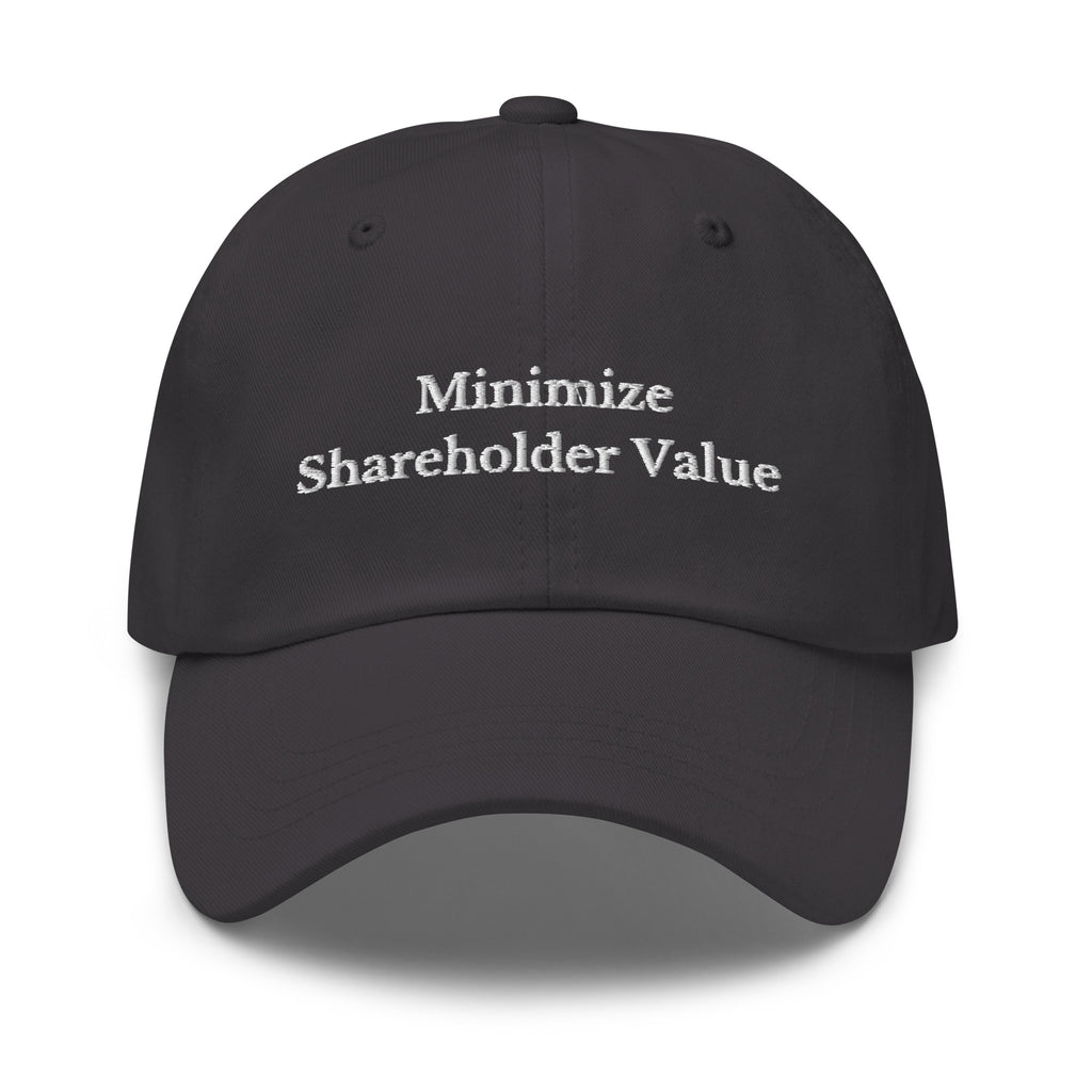 Minimize Shareholder Value Cap - insiderclo
