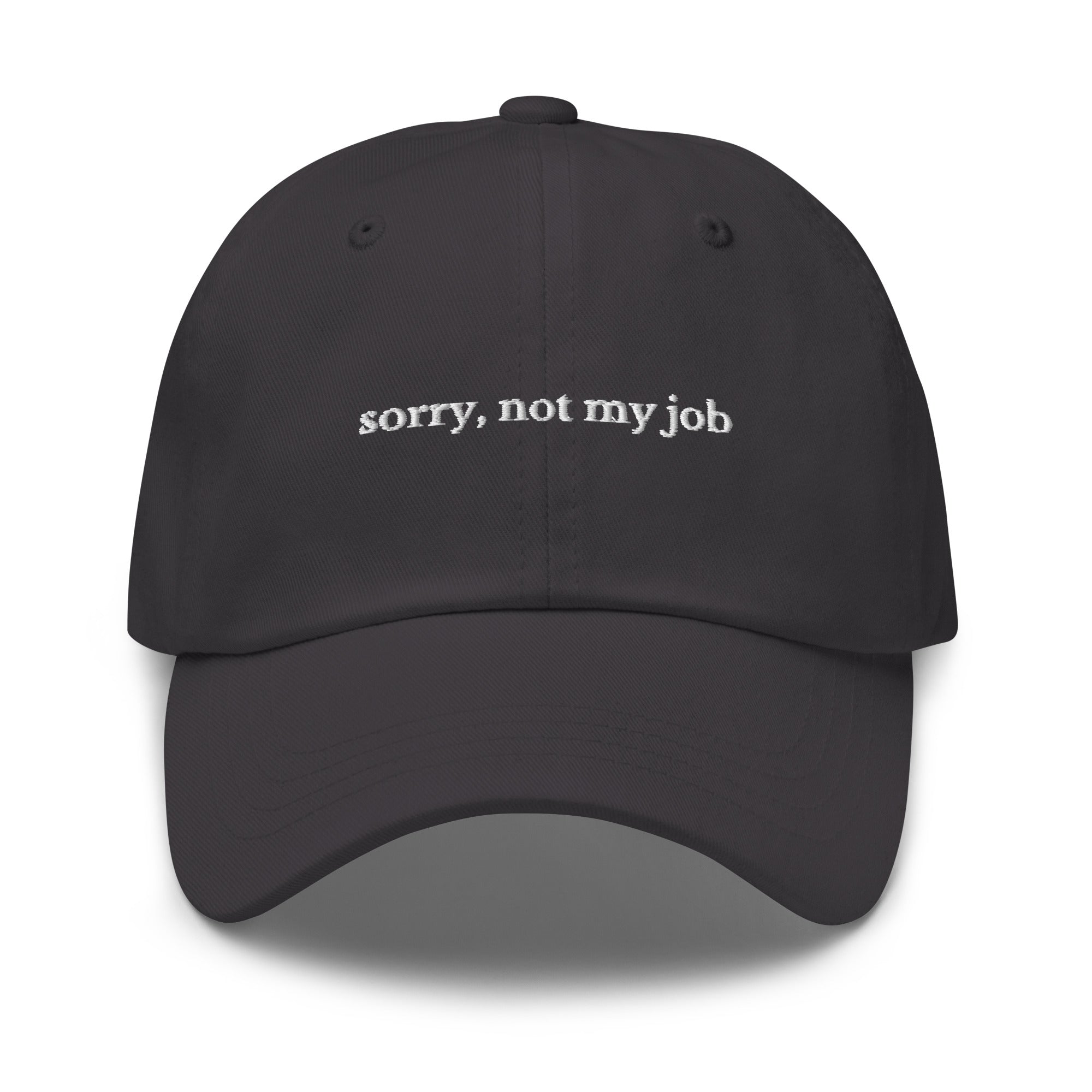 Sorry, not my job Cap - insiderclo