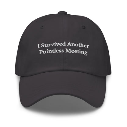Survived Pointless Meeting Cap - insiderclo