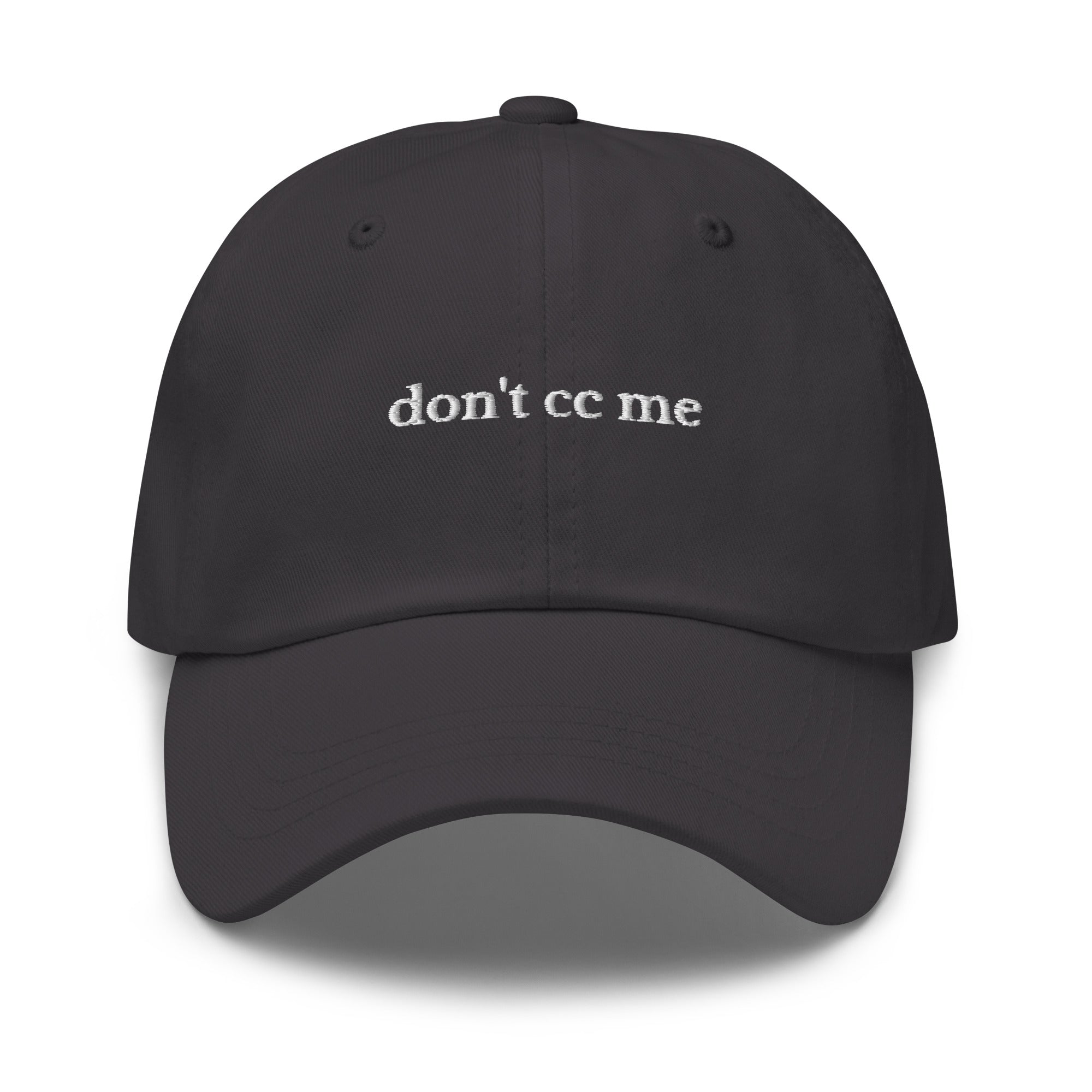 don't cc me cap - insiderclo