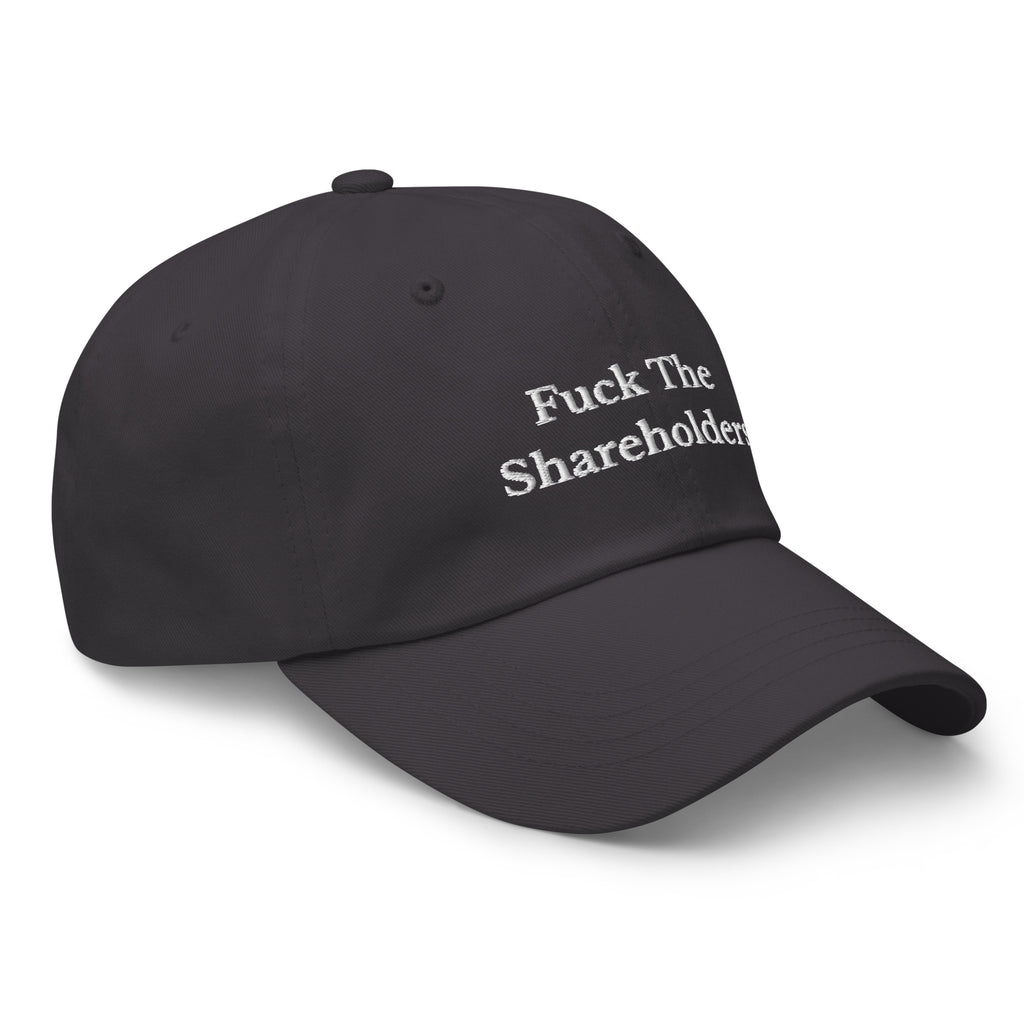 Fuck The Shareholders Cap - insiderclo