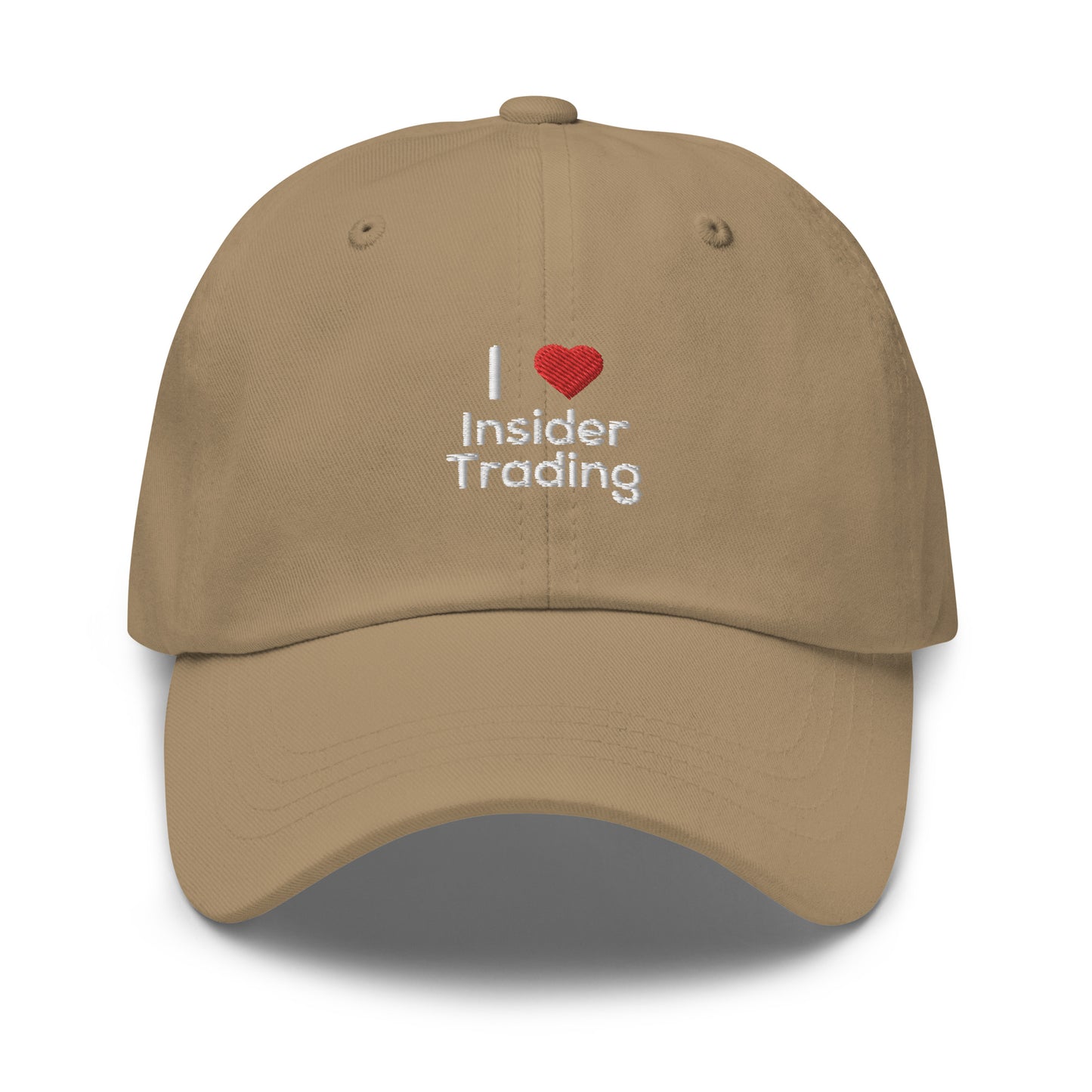 I <3 Insider Trading Cap