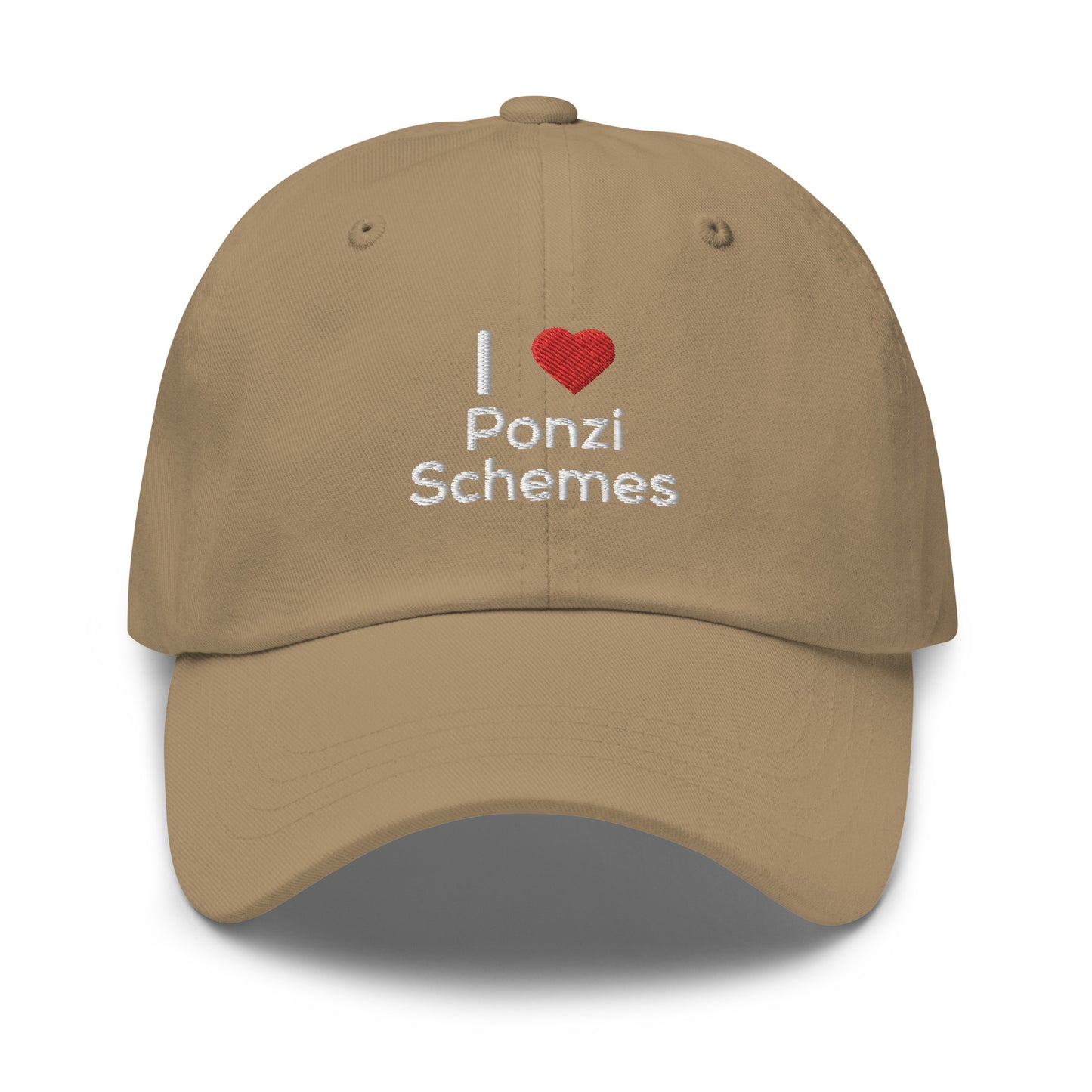 I <3 Ponzis Cap