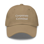 Corporate Criminal Cap - insiderclo