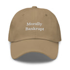 Morally Bankrupt Cap - insiderclo