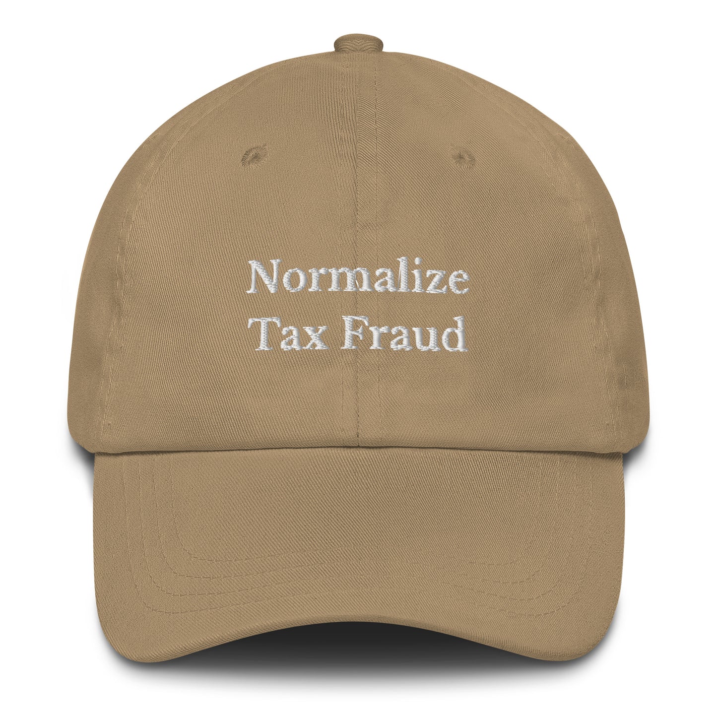 Normalize Tax Fraud Cap