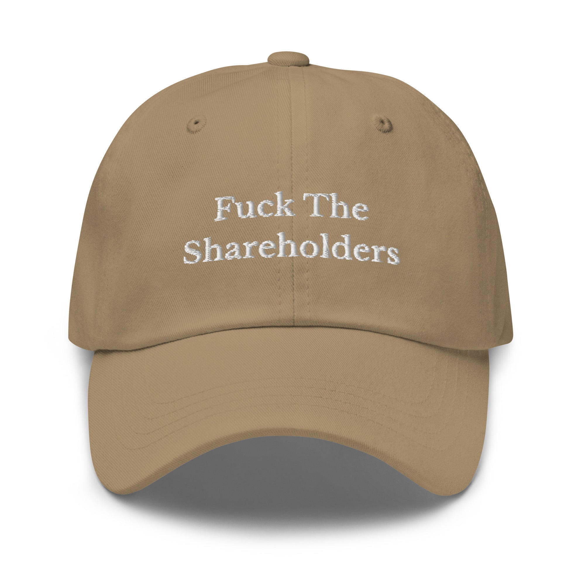 Fuck The Shareholders Cap - insiderclo