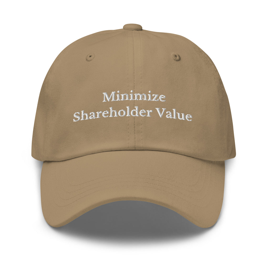 Minimize Shareholder Value Cap - insiderclo