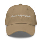 above my pay grade cap - insiderclo