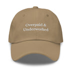 Overpaid & Underworked Cap - insiderclo