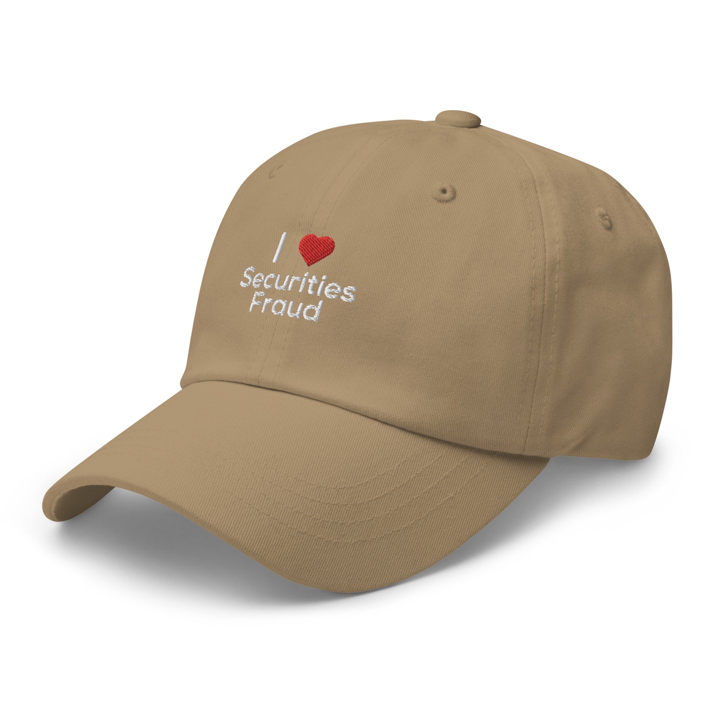 I <3 Securities Fraud Cap