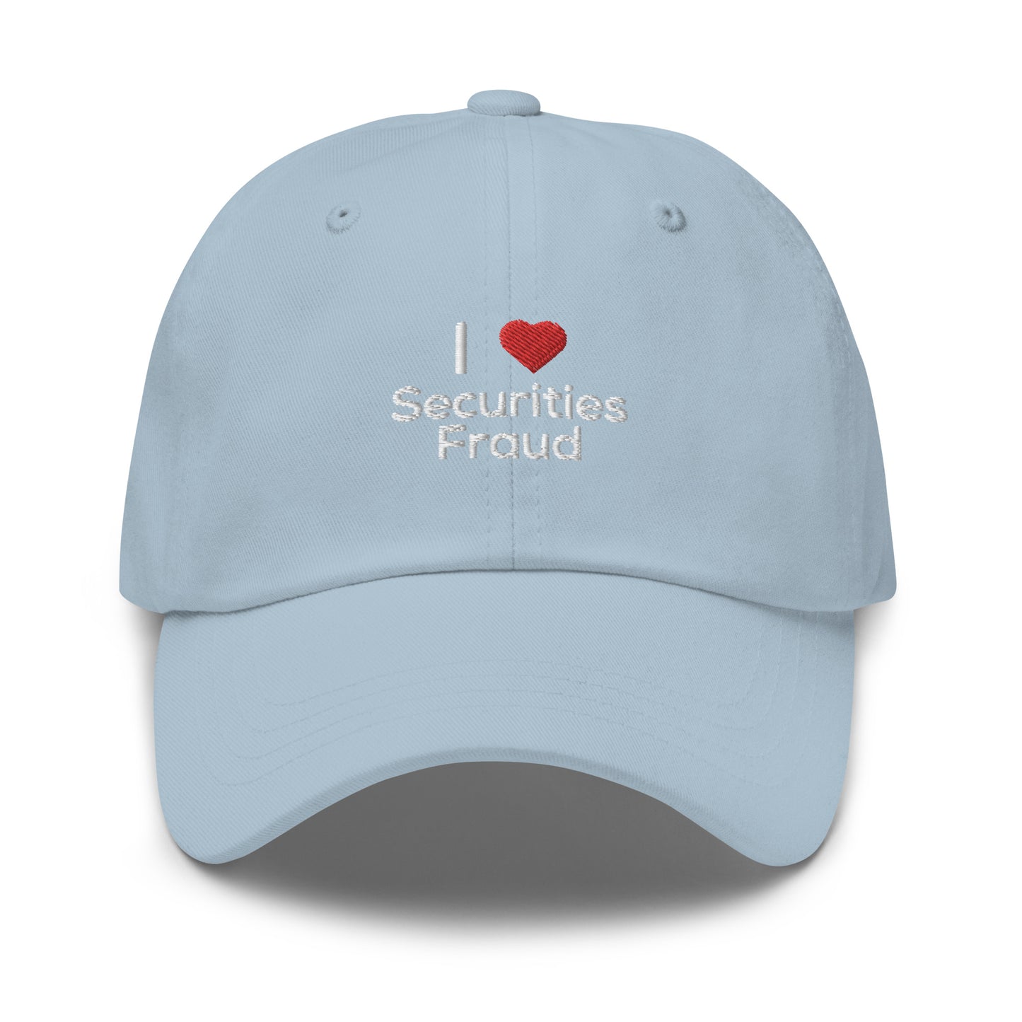 I <3 Securities Fraud Cap