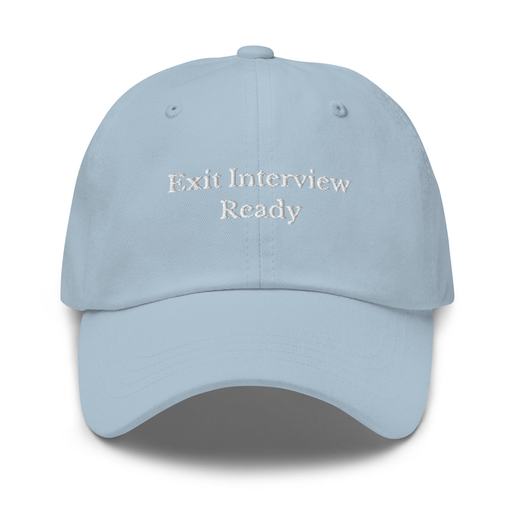 Exit Interview Ready Cap - insiderclo