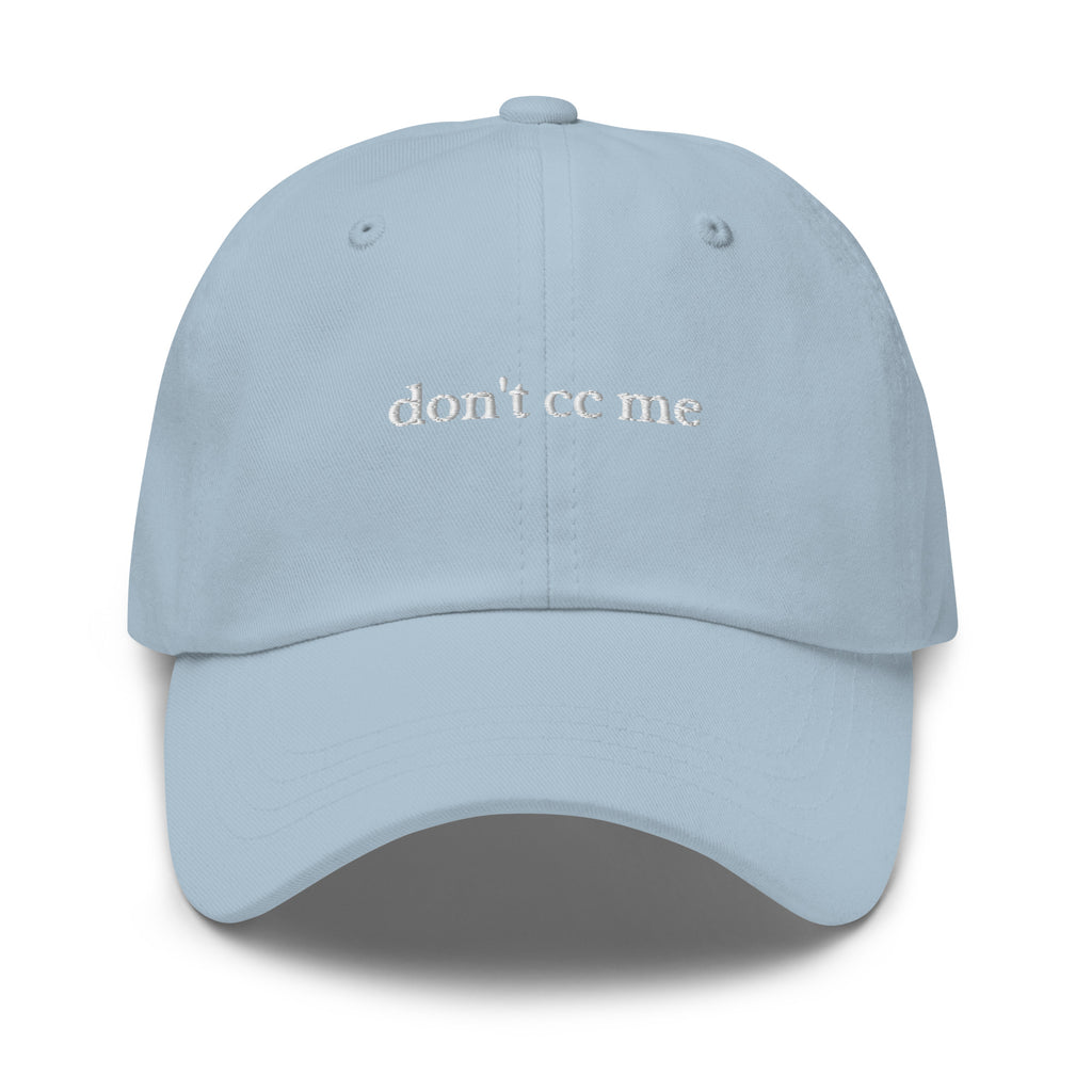 don't cc me cap - insiderclo