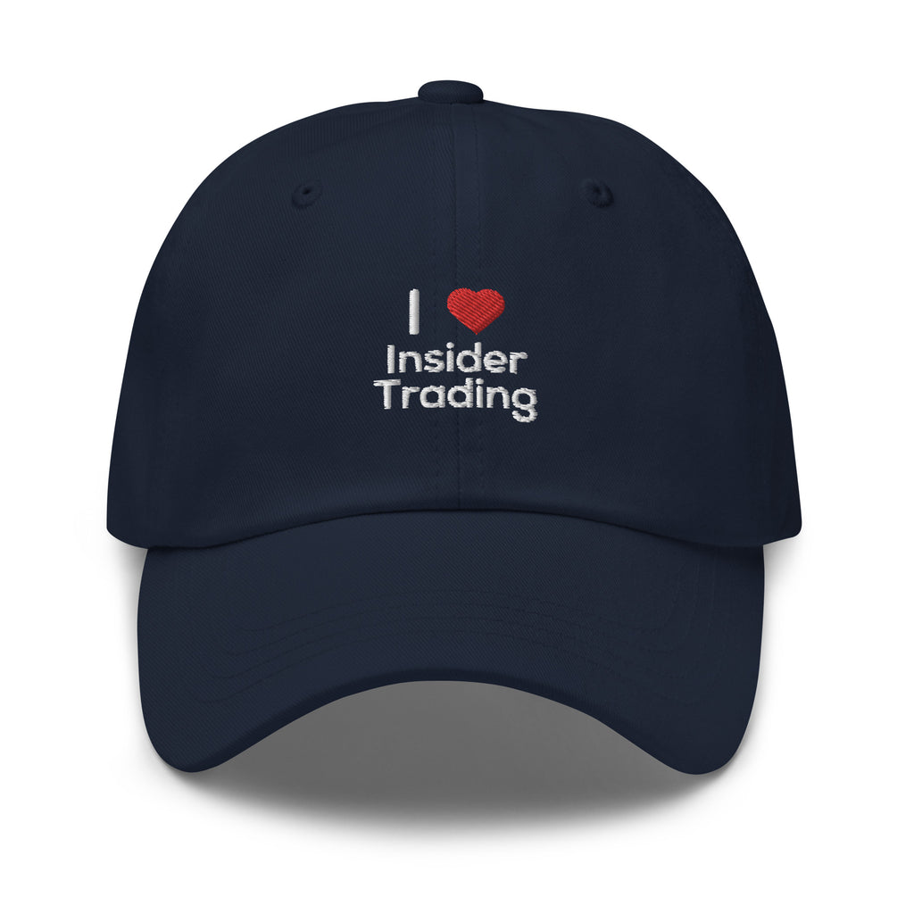 I <3 Insider Trading Cap - insiderclo