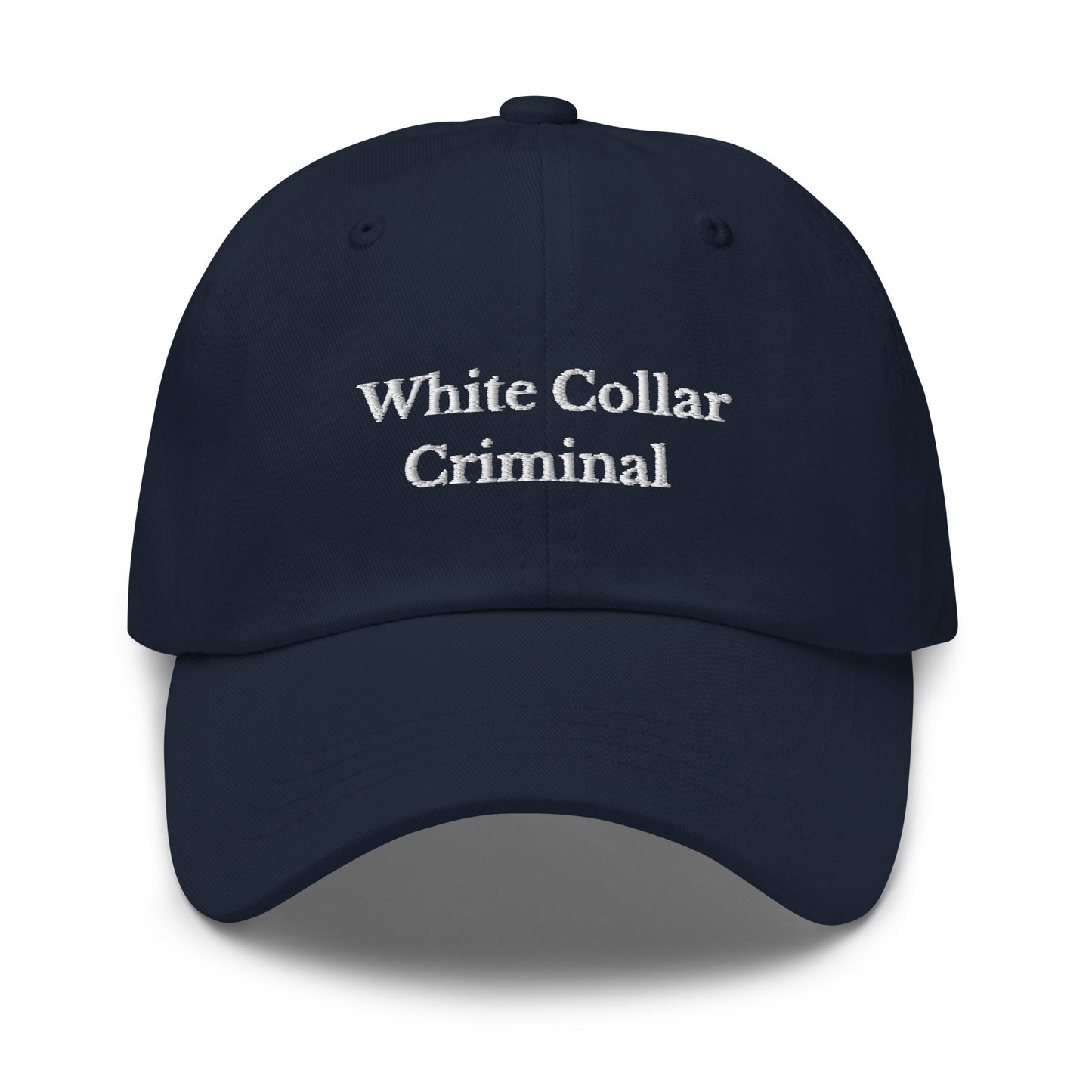 White Collar Criminal Cap