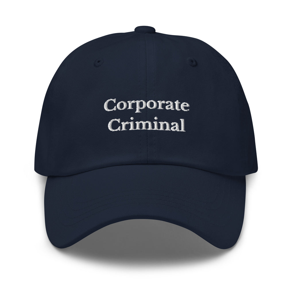Corporate Criminal Cap - insiderclo