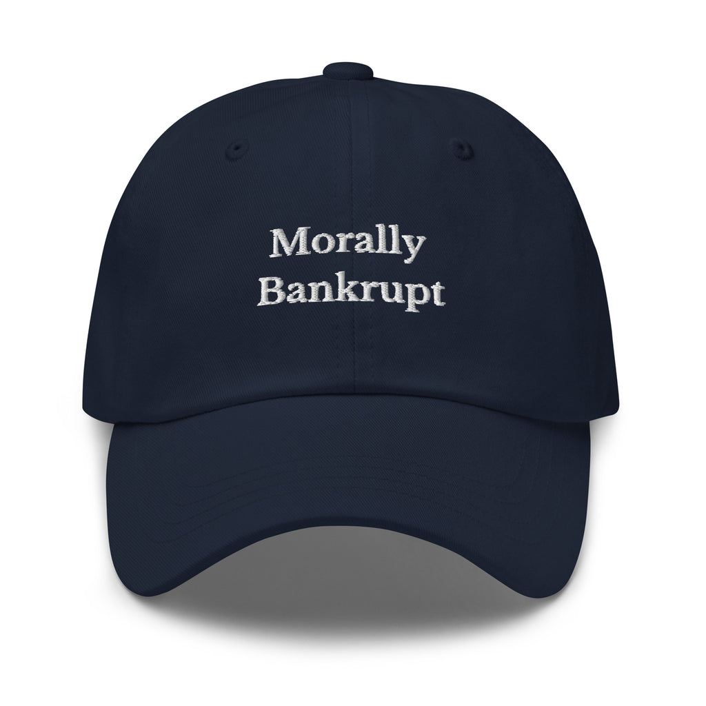 Morally Bankrupt Cap - insiderclo