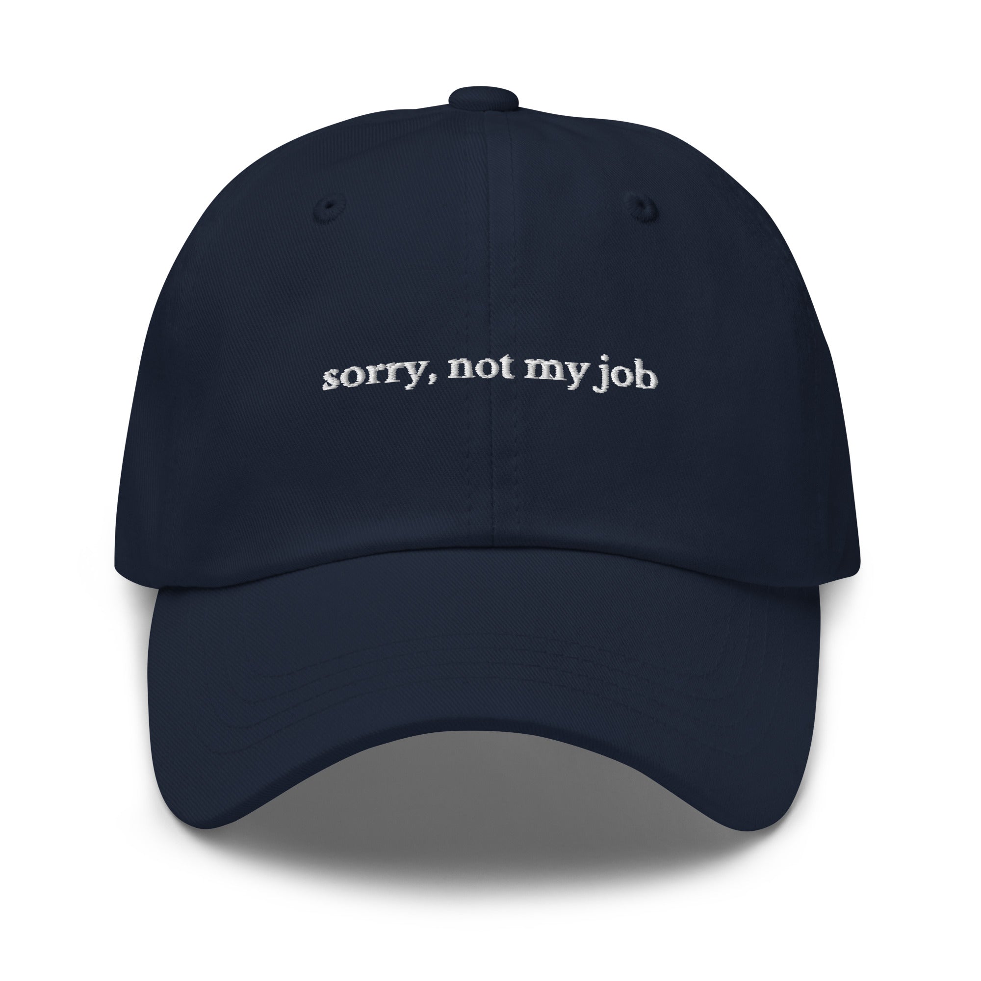 Sorry, not my job Cap - insiderclo