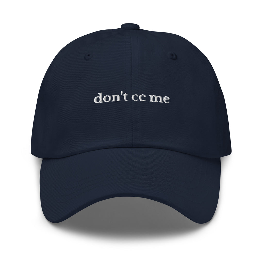 don't cc me cap - insiderclo