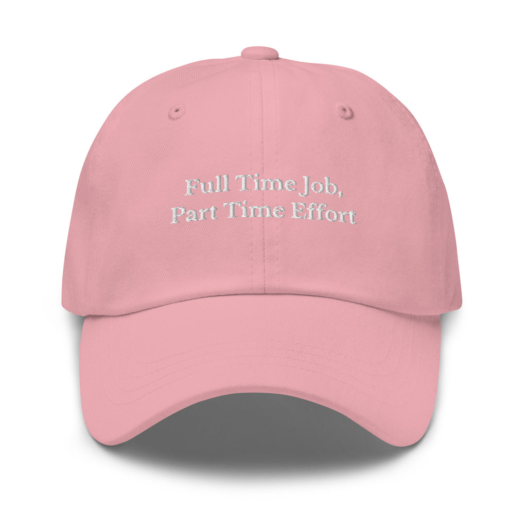 Full Time Job, Part Time Effort Cap - insiderclo