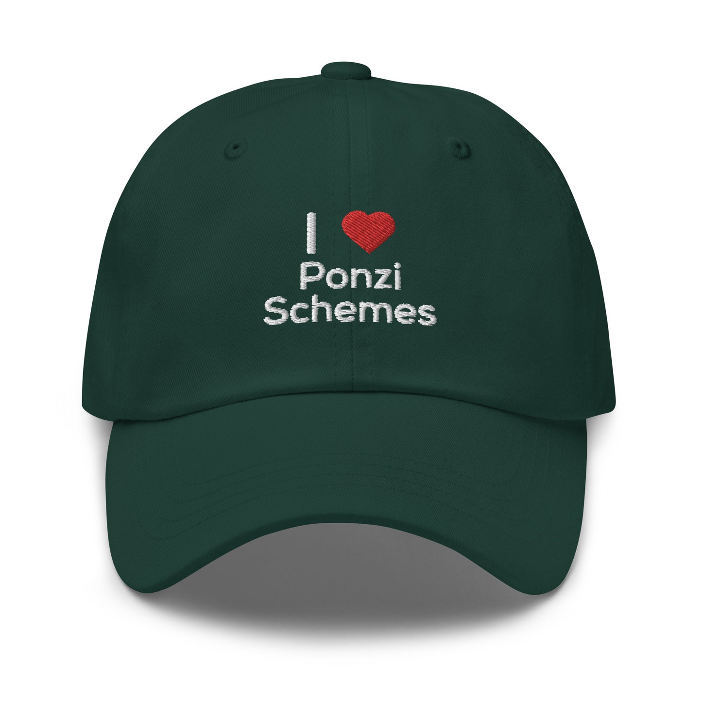 I <3 Ponzis Cap