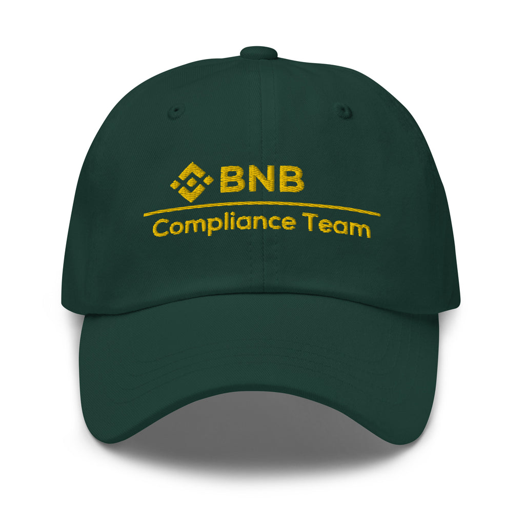BNB Compliance Team Cap - insiderclo