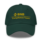 BNB Compliance Team Cap - insiderclo