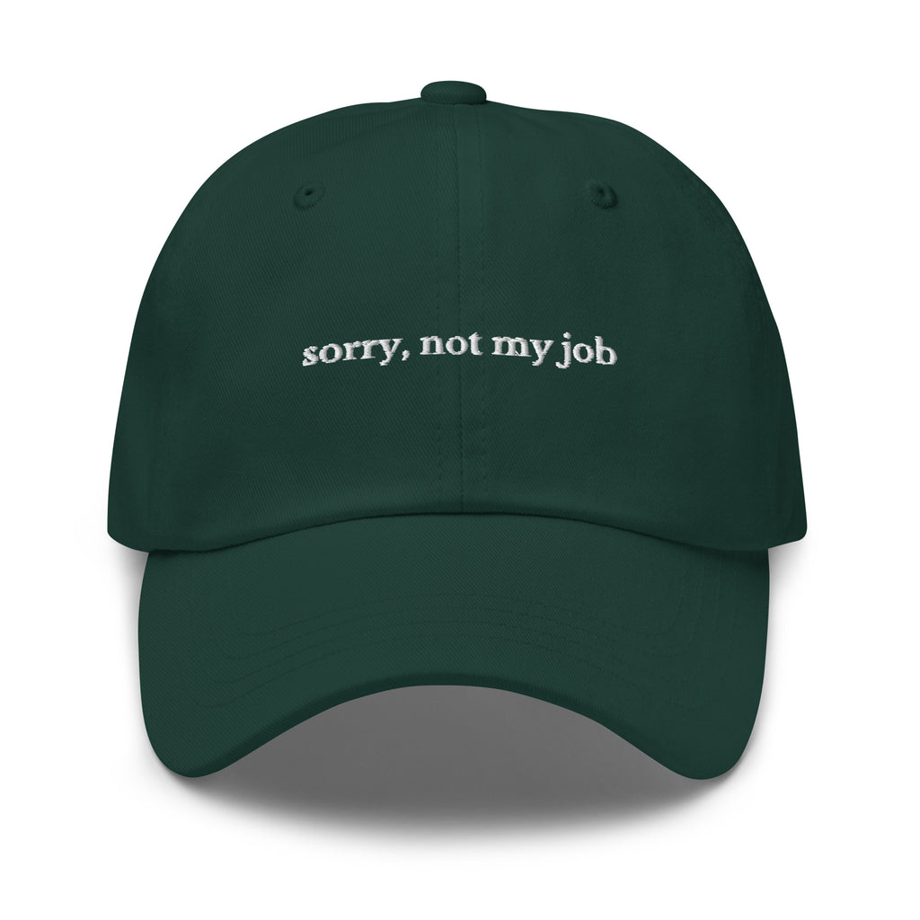 Sorry, not my job Cap - insiderclo