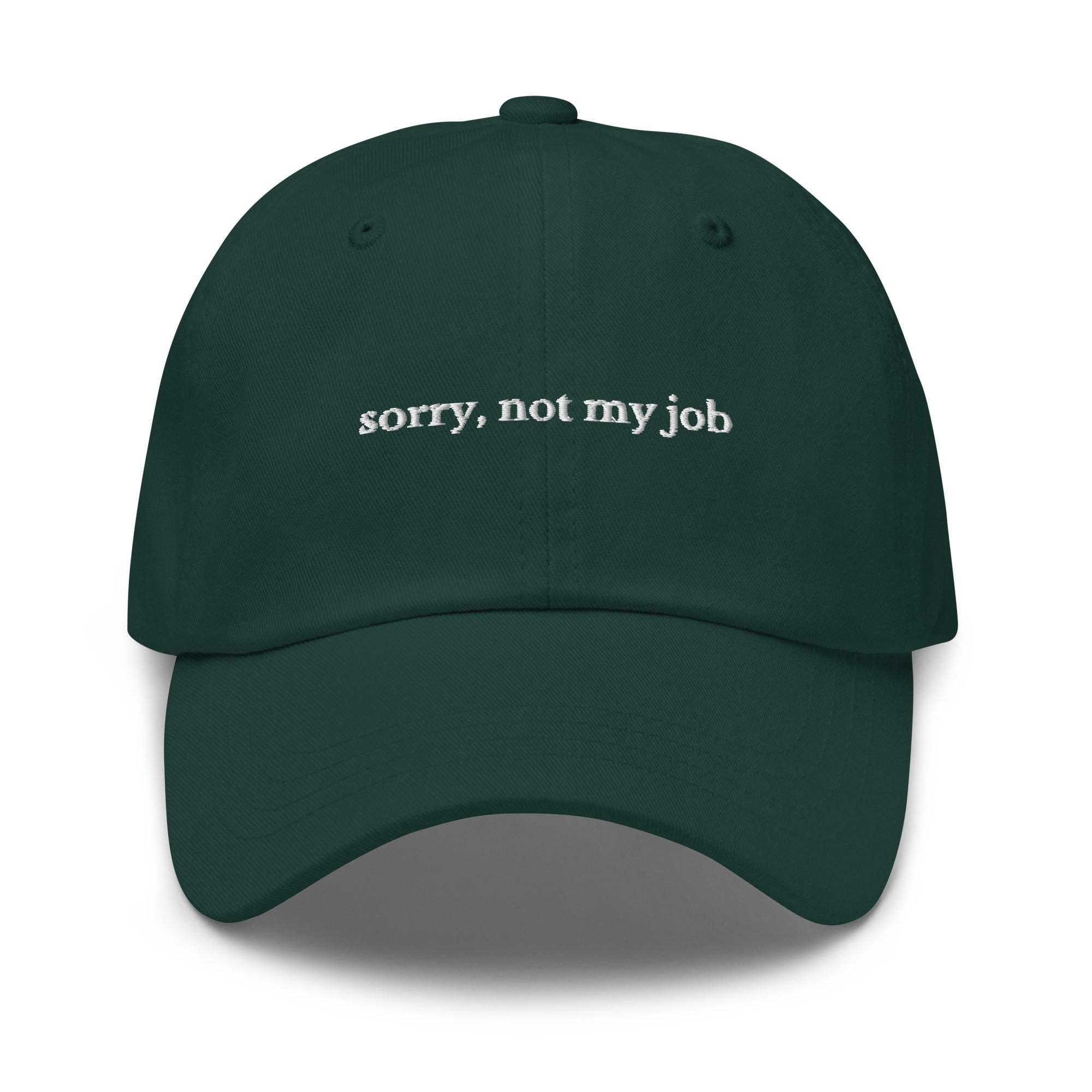 Sorry, not my job Cap - insiderclo