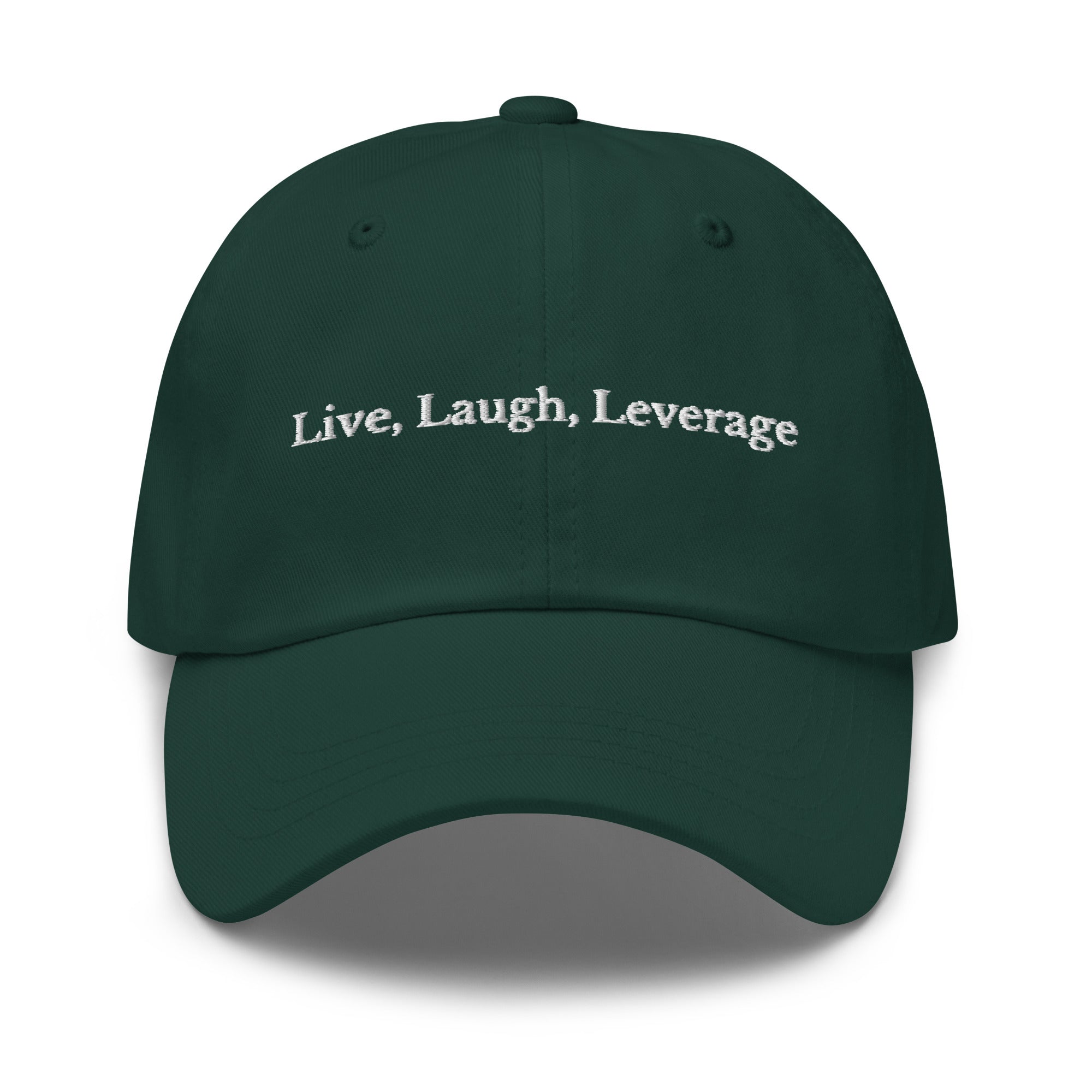 Live, Laugh, Leverage Cap - insiderclo